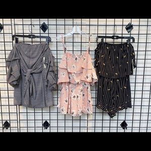 Dress, rompers and kimonos!